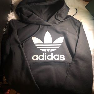 Black adidas hoodie